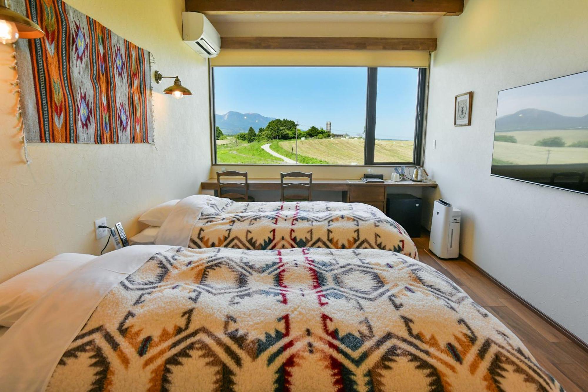 Penzion El Patio Ranch Aso Exteriér fotografie